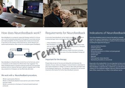 Flyer Neurofeedback (English)