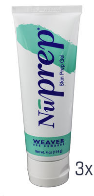 Nuprep paste 4oz tube (3 pack)